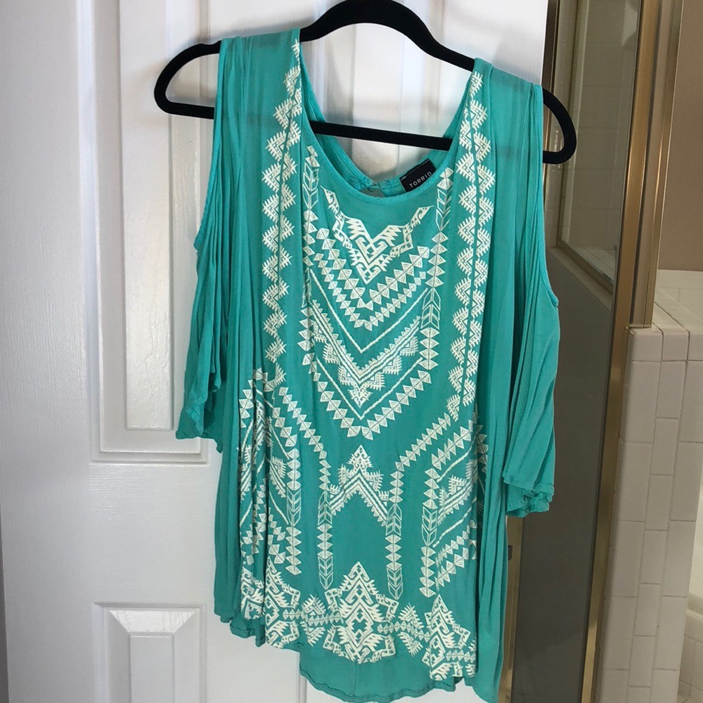 Torrid Turquoise Top